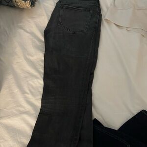 Hatch gray over the belly jeans